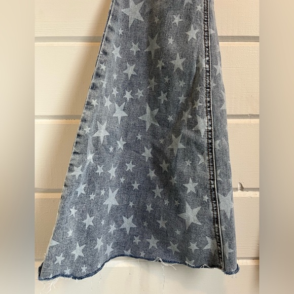 ROCK & ROLL DENIM WOMEN'S STAR HIGH RISE BELL-BOTTOM JEANS SIZE 26x36 - Picture 10 of 10